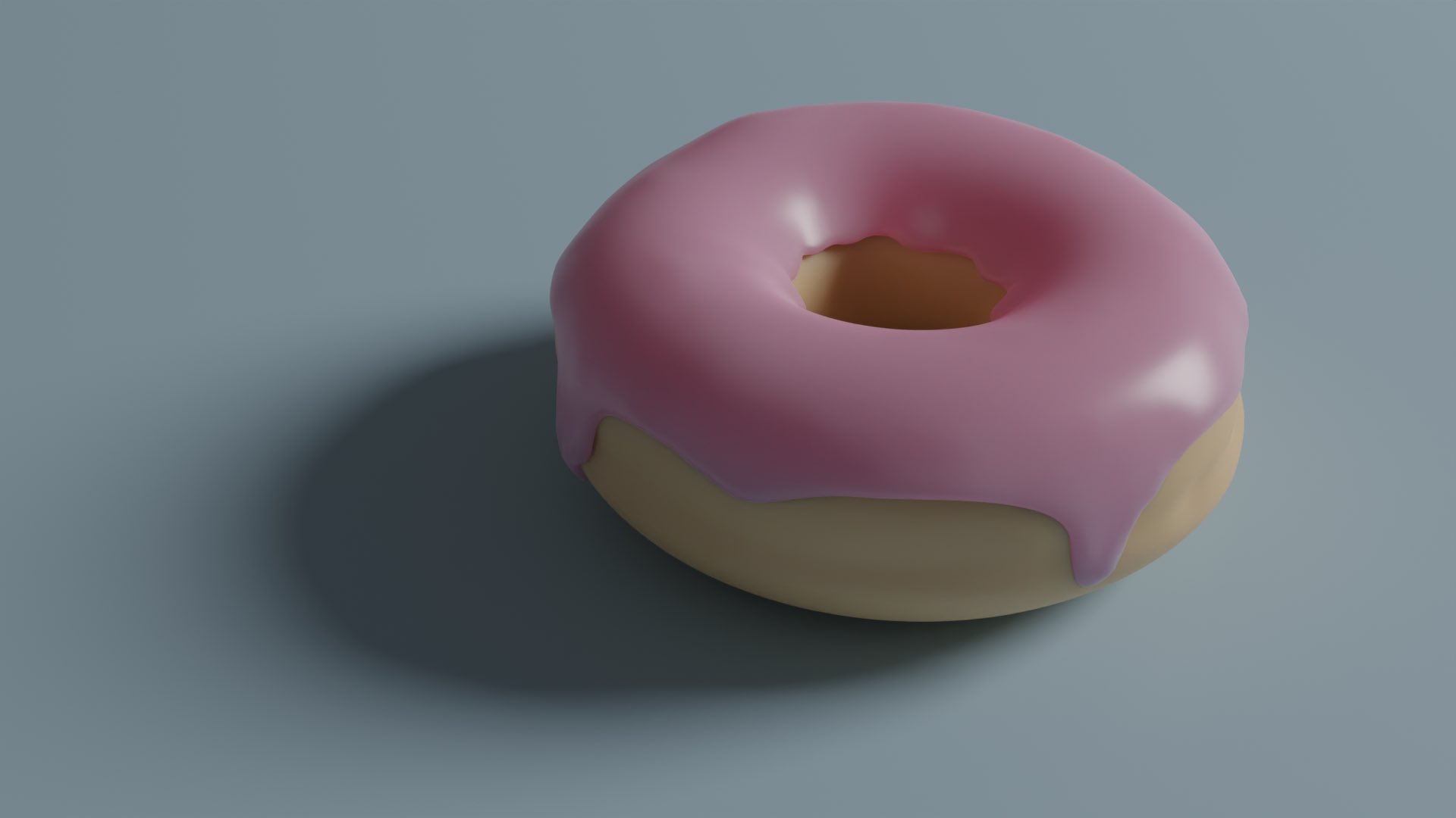 donut render step three