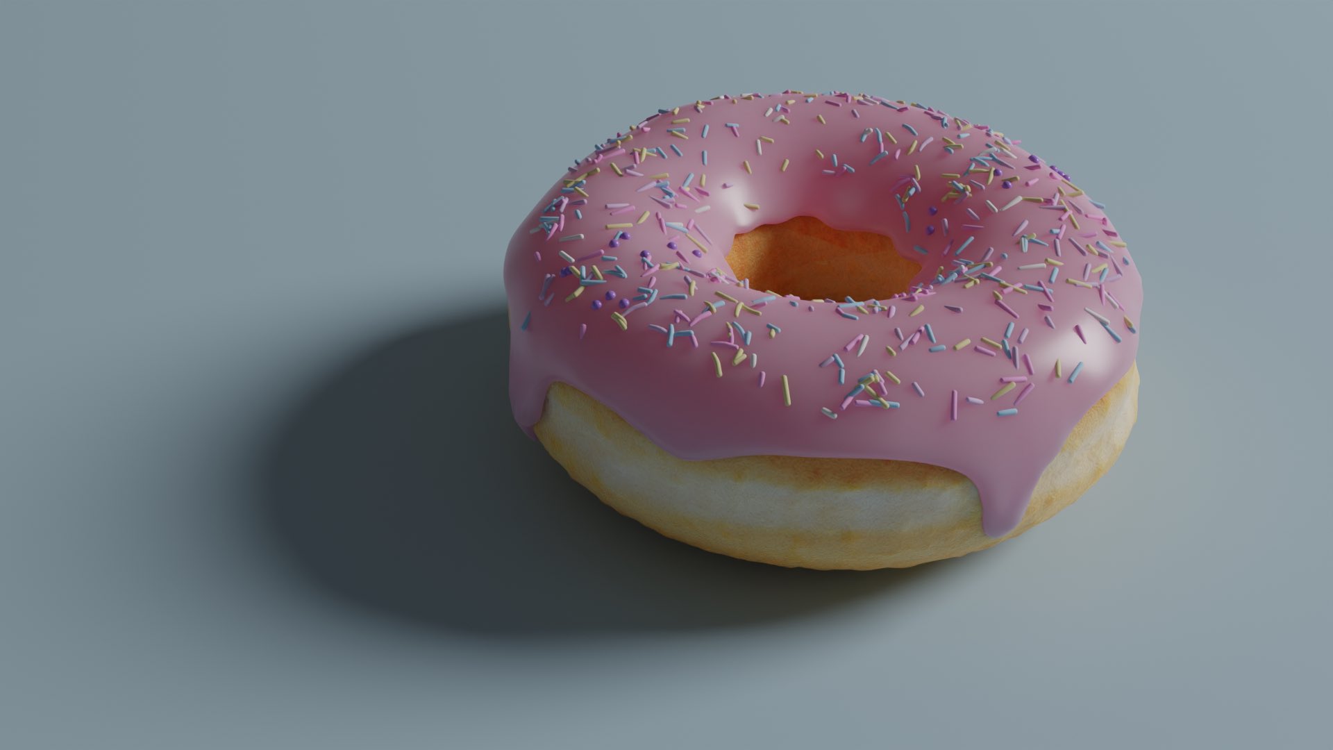 donut render step four